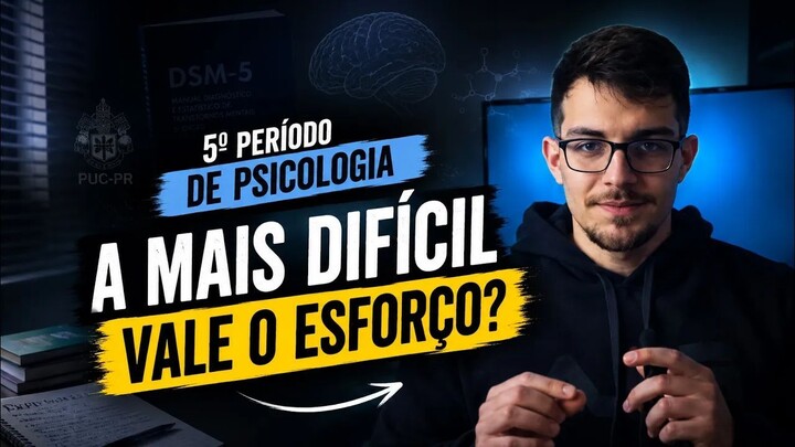 O que aprendi no curso de Psicologia no 5º Período na PUC-PR?!