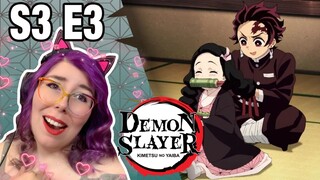 SO CUTE!!! - Demon Slayer Season 3 Episode 3 REACTION - Zamber Reacts