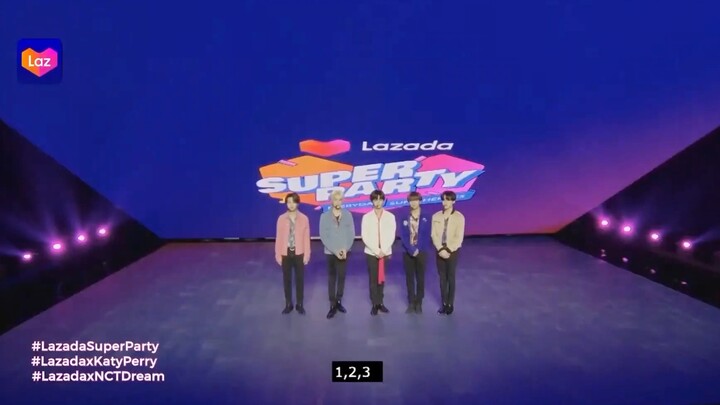 【Điểm dừng đầu tiên bằng tiếng Trung của NCT】Sân khấu NCT DREAM tại sự kiện siêu party của Lazada