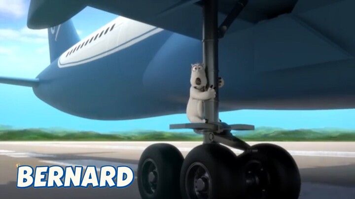 BERNARD BEAR || AT THE AIRPORT - CARTOON CHILDREN