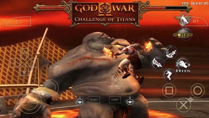 God of war 2 Challenge of Titan