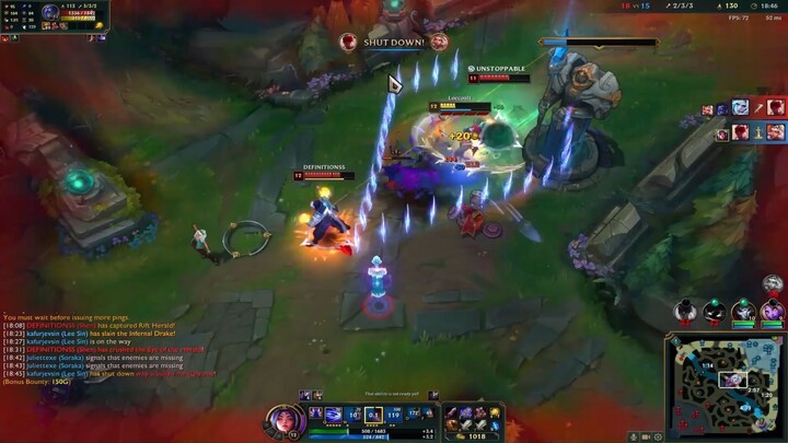 Irelia vẽ hình bông hoa trong bản đồ sumoner rift #game