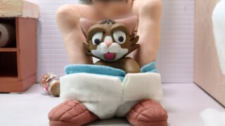 面白い猫と飼い主 😂 子猫と人間は親友です