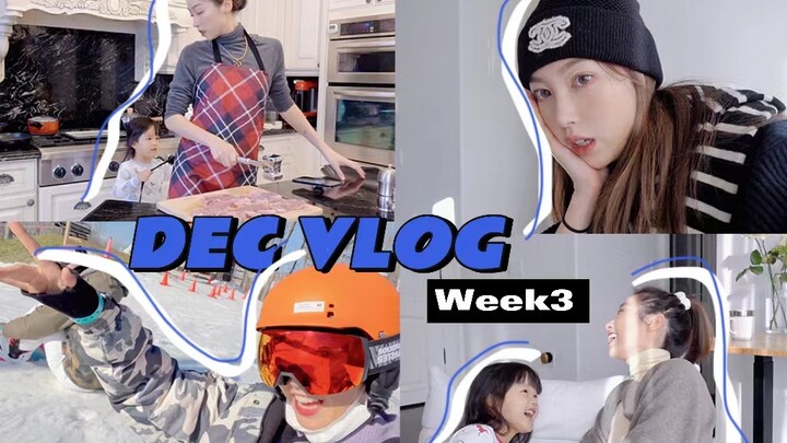 VLOG Minggu ke-3 Desember 🎄: Akhir tahun sibuk banget, rapor ulang tahun ke-4 🍐, apakah skateboard m