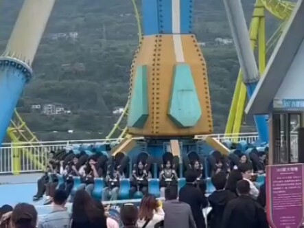 Video gốc về sự cố đu quay lớn