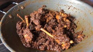 RESEP RENDANG  AYAM KAMPUNG ALA UNI CHECHE | TIPS AGAR RENDANG BISA MENGHITAM