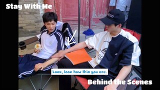 [ENG] Stay With Me | Behind the Scenes | Wu Bi & Su Yu on set Interviews & Wu Bi Gets a Haircut