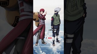 Gaara vs Kakashi | who is strongest | NAMIKAZE NARUTO #naruto #whoisstrongest #anime