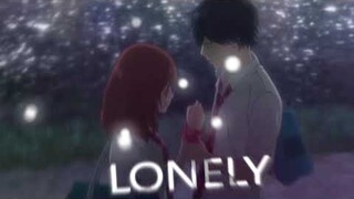 Without Me | Ao Haru Ride Typography Edit - [ AMV ]