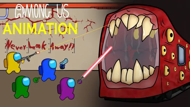 Among Us Animation 9 | Train Eater | 어몽어스 좀비 애니메이션