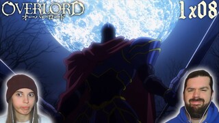 ¡SE VIENEN DOS ENFRENTAMIENTOS ÉPICOS! - REACCIÓN 1X08 OVERLORD