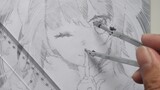 [Arts] Menggambar Anime - Akai Haato