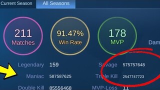 211 Matches but 5 Billion Savage? ( search this )