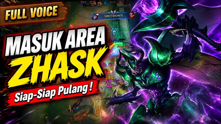 MASUK AREA ZHASK = SIAP-SIAP PULANG! 😈🔥 |BEST BUILD ZHASK TERSAKIT 2026.MOBILE LEGENDS