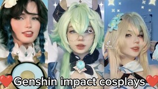 ❤️Genshin impact cosplays❤️//spoiler