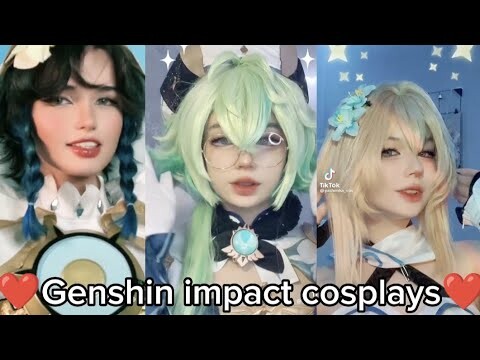 ❤️Genshin impact cosplays❤️//spoiler