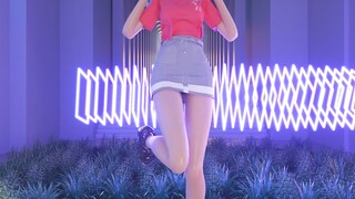 【布料解算/C4D/完美肌肤】初音：爆肝20000分钟的MMD是怎么样的画面？