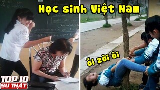 Giải Trí Cực Mạnh với Top 5 Trò Đùa "BẨN BỰA" Của Học Sinh | Top 10 Thú Vị Học Sinh