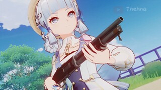 【原神/转载】4.3神里绫华的新元素战技be like：