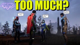 Gotham Knights - Is The Dialogue A Excessive?