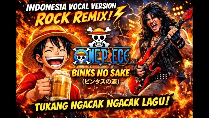 One Piece Binks no Sake (ビンクスの酒) (Indonesia Vocal Version Rock Remix | Tukang Ngacak Ngacak Lagu)
