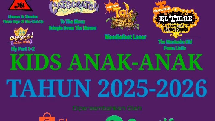 Kids Anak-Anak Tahun (2025-2026) (Malam Ini Mulai 31 Januari 2026 Pukul 19.00 Wib)