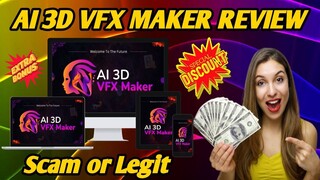 AI 3D VFX MAKER REVIEW -  Turn Products Into Cinematic 3D Reels & Commercials