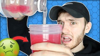 Mixing GFUEL With THICK Water!