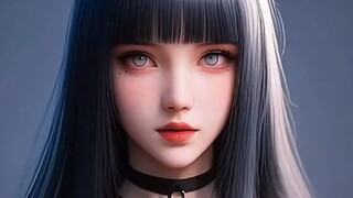 Hyuga Hinata 3D #hinatahyugaedit #hinatahyuga #narutoshippuden #CapeRush