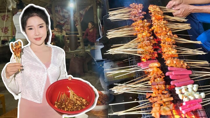 ร้านจีเอ็น สาวลาวหาเงีนเก่ง | เอื้อยเปีล เปีดยอดขาย7โลต่อ1วัน สาวบ้าน โพนเจริญ #ลีนดา