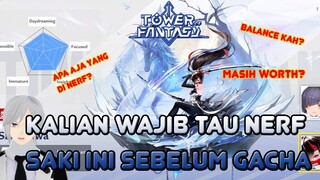 NERF SAKI SEBANYAK INI APAKAH MASIH WORTH TOWER OF FANTASY