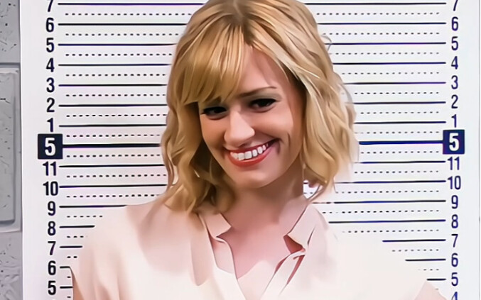 [2 Broke Girls] Caroline: I’ve got to look fabulous at all times! Cops, just wait till I strike a po