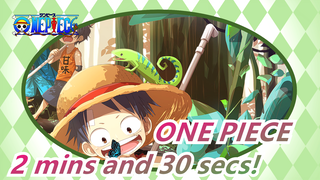 ONE PIECE|[Super Epic/Mashup] 2 mins and 30 secs! You have never seen such an Epic ONE PIECE!