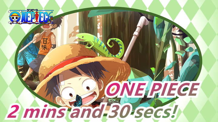 ONE PIECE|[Super Epic/Mashup] 2 mins and 30 secs! You have never seen such an Epic ONE PIECE!