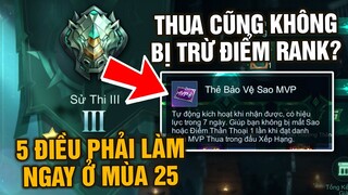 Tốp Mỡ | 5 Điều Buộc Phải Làm Khi Bắt Đầu Mùa 25! | MLBB