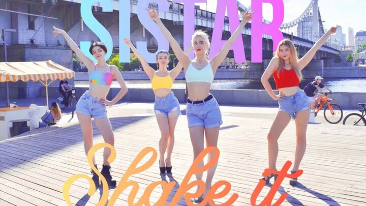 Hoa hậu Nga nhảy "Shake it" của Sistar với sức sống, và vũ điệu ngọt ngào của sức sống sẽ mang đến c
