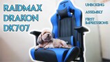 Raidmax Drakon DK707 - My First Gaming Chair! (Unboxing, Assembly, First Impressions) - Taglish