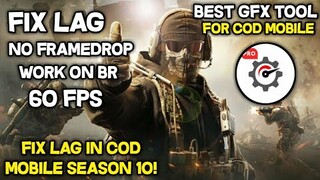 BEST GFX TOOL FOR CALL OF DUTY MOBILE SEASON 10 | FIX LAG IN COD MOBILE SEASON 10 2020