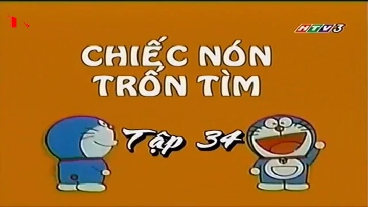 Doraemon S1 Tập 34 - Doraemon Tập 34 HTV3 Lồng Tiếng Chiếc nón trốn tìm