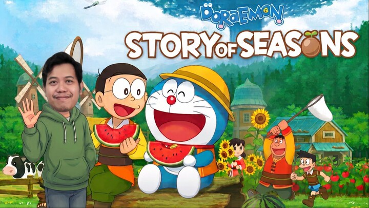 aku bermain game - doraemon story of the season