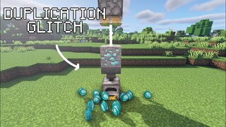 Minecraft Duplication Glitch that you must make #Shorts