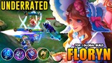 THE UNDERRATED SUPPORT!! FLORYN BEST BUILD 2023 - MOBILE LEGENDS [ BUILD TOP 1 GLOBAL FLORYN ]