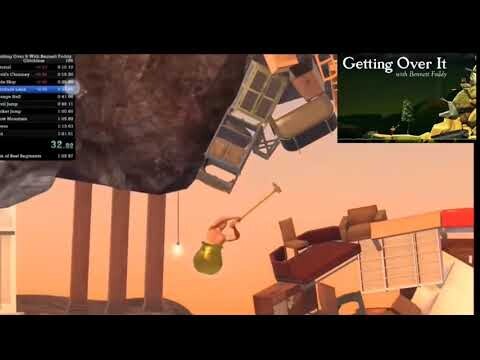 Finish tercepat Getting Over It