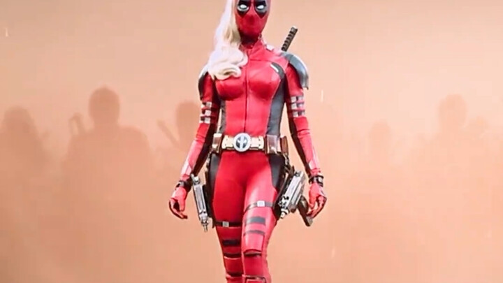 Deadpool, Wolverine, and Female Deadpool! Note: it’s Female Deadpool.