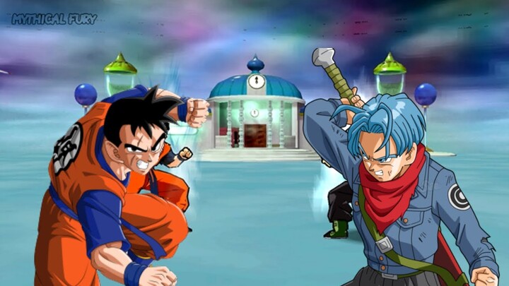 Future Gohan VS Future Trunks - Shin Budokai 2