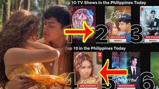 KathNiel new TV Series 2 good 2 be true is Trending on Netflix Philippines