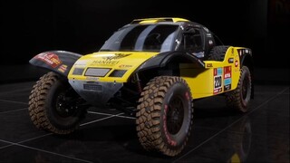 Car SMG 2WD Buggy in Dakar Desert Rally. Hanwei motorsport