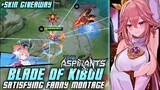WHAT IF LESLEY MAIN, PLAYS FANNY? SATISFYING FANNY MONTAGE "BLADE OF KIBOU" + SKIN GIVEAWAY - MLBB