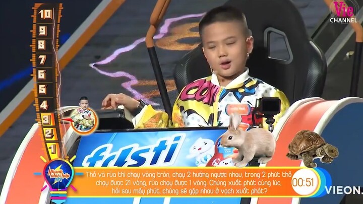 Thần đồng nhí được NASA gửi về khiến Trấn Thành ngất xỉu _ Nhanh Như Chớp Nhí