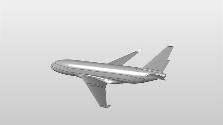 Aerodynamic Shape Design of Aircraft / Airliner Con-BW-01